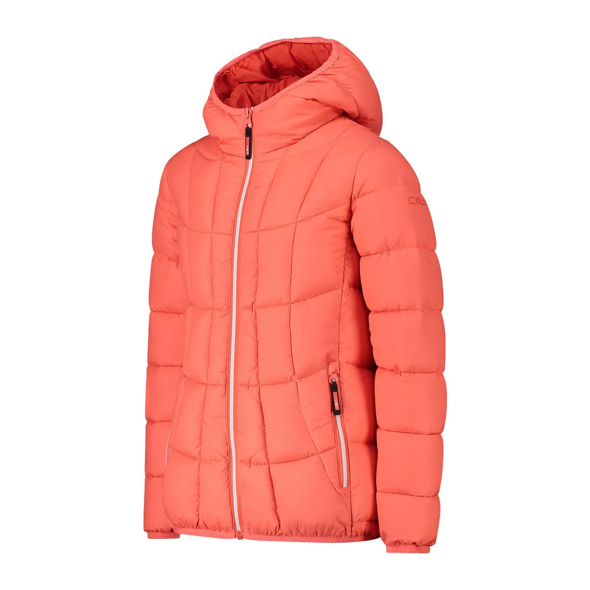 CMP Kinder Jacke Daunenjacke Kapuzenjacke Mädchen orange