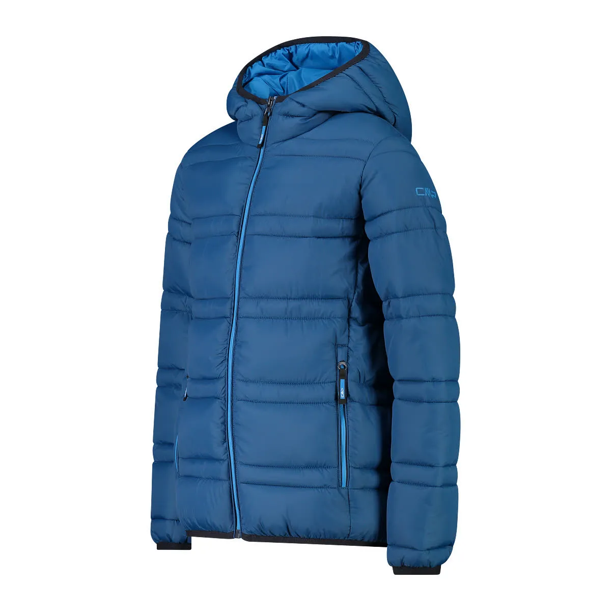 CMP Kinder Jacke Daunenjacke Kapuzenjacke Jungen blau