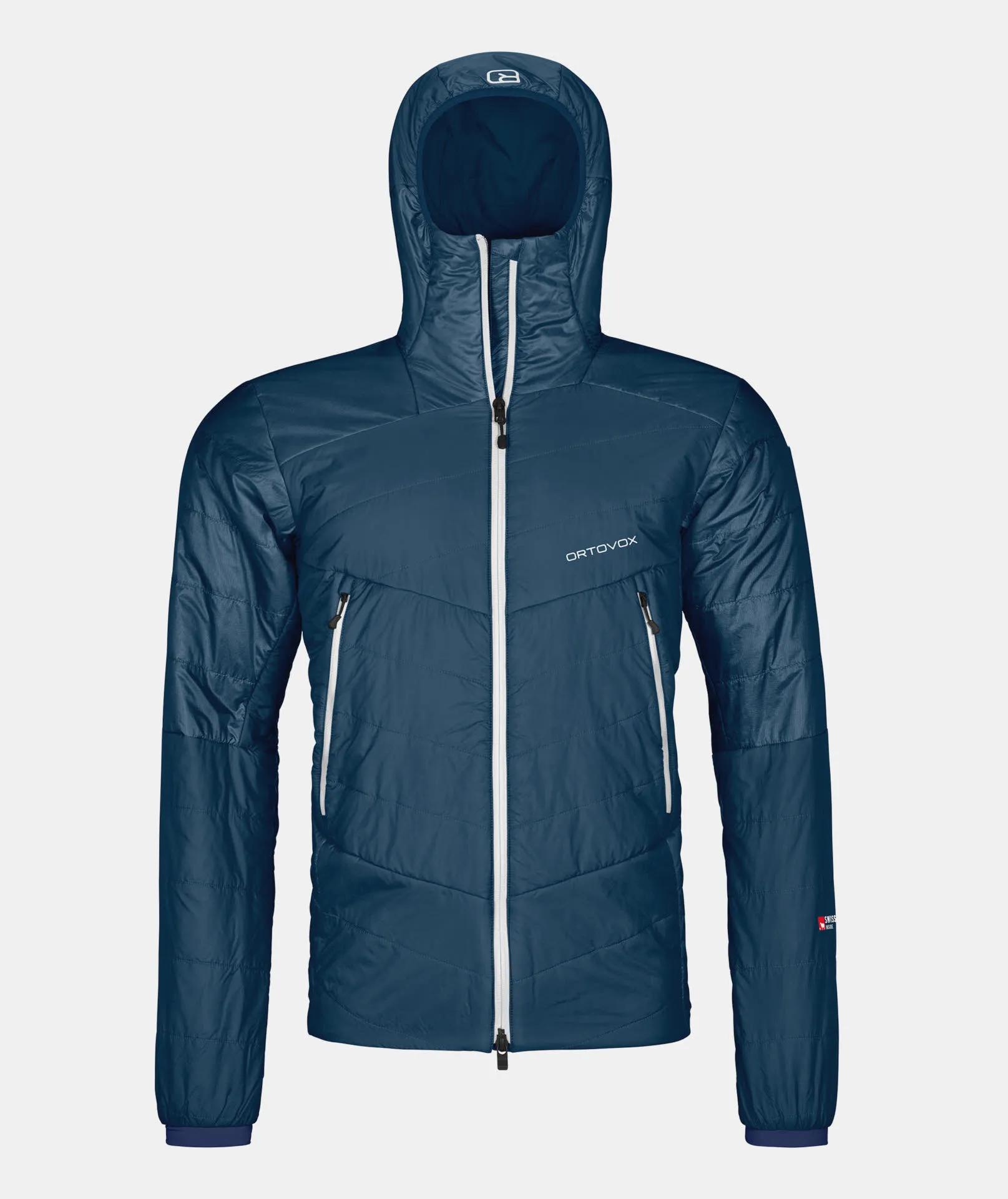 Ortovox WESTALPEN SWISSWOOL JACKET M Daunenjacke Kapuzenjacke Herren dunkelblau