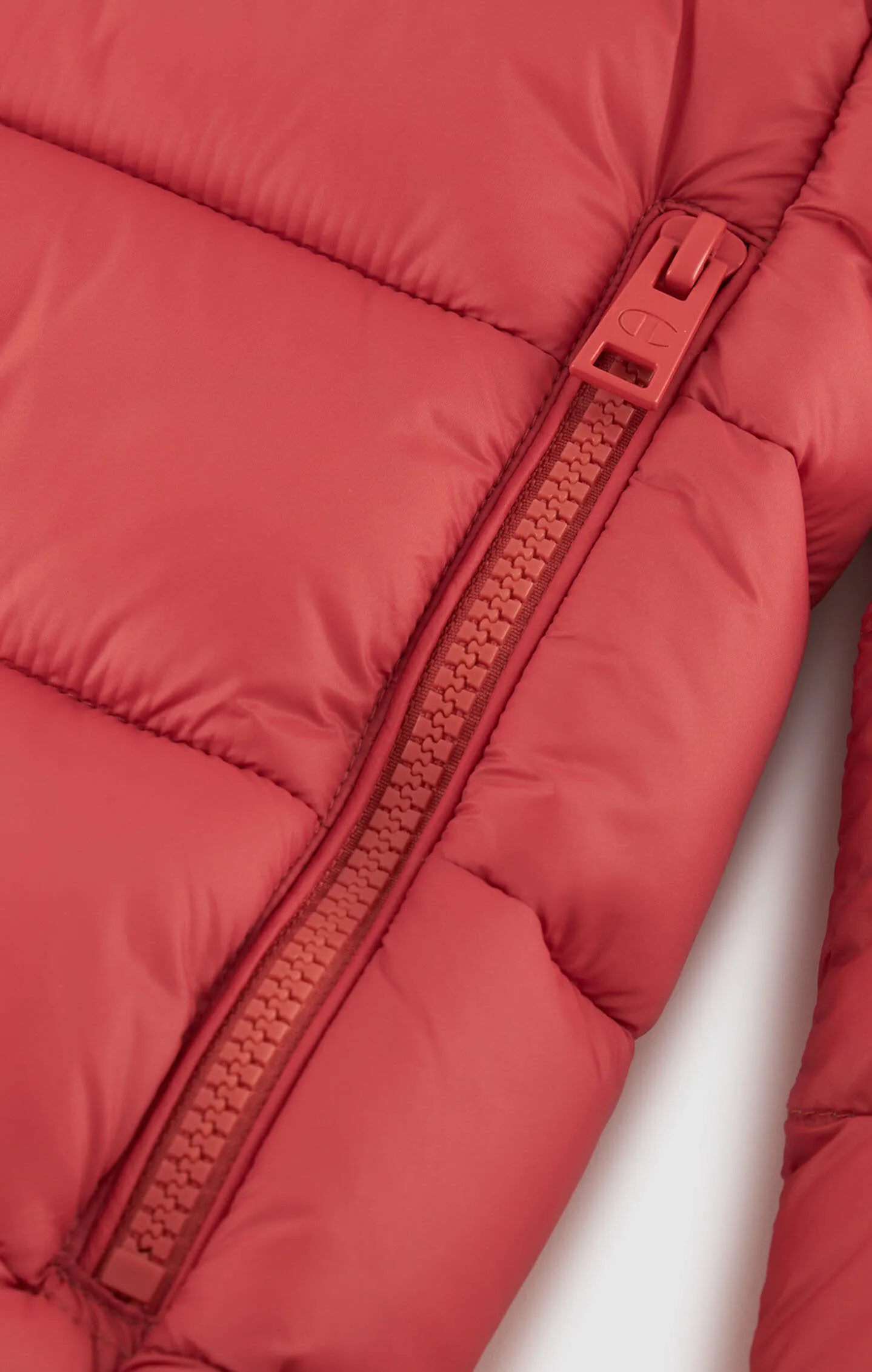 Champion Kapuzenjacke Daunenjacke Damen hellrot