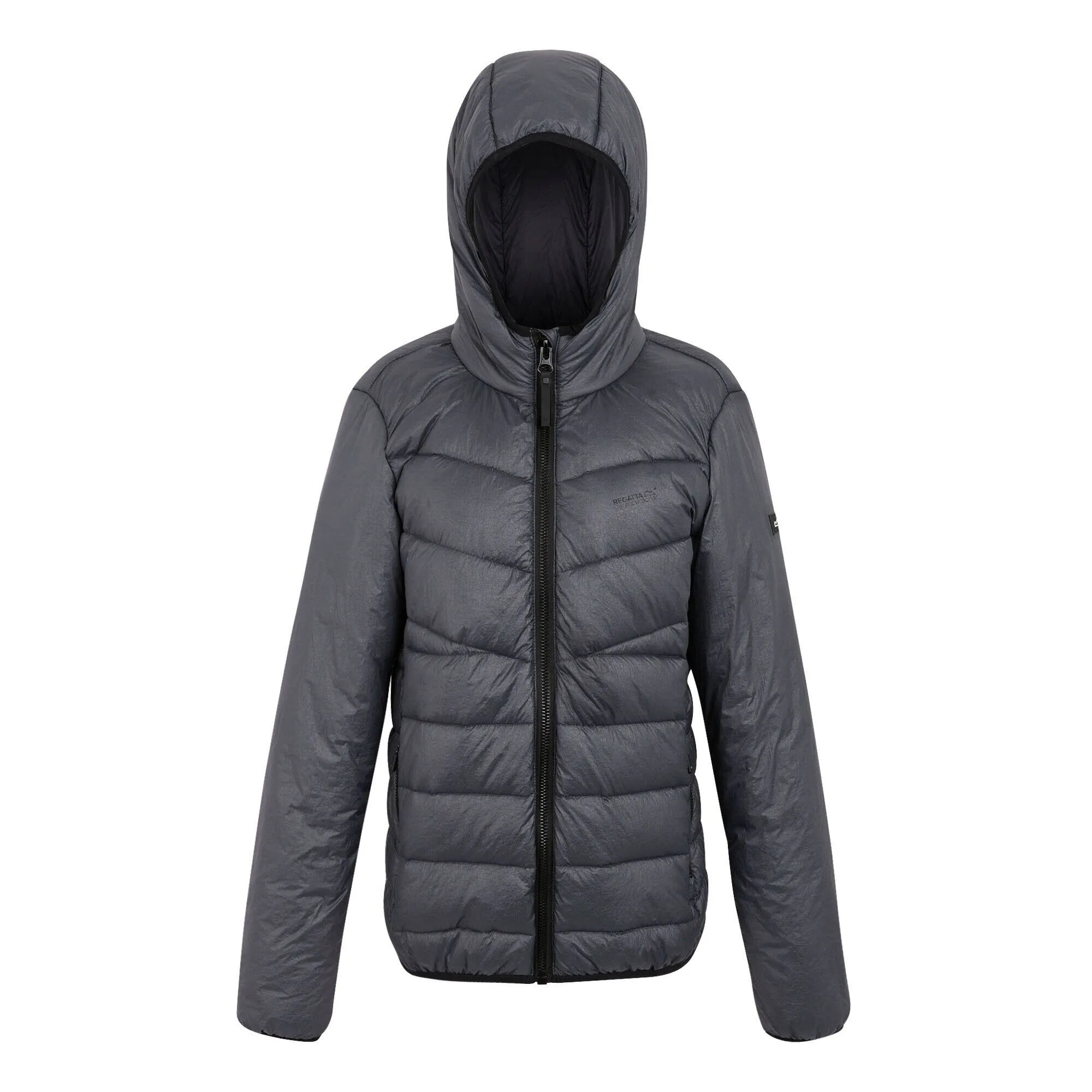 Regatta Heatherly Daunenjacke Steppjacke Kapuzenjacke Damen grau