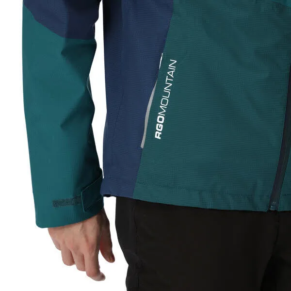 Regatta Sacramento VIII Herren Kombijacke Wanderjacke wasserdicht winddicht petrol NEU