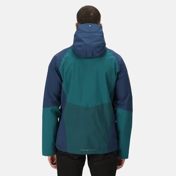 Regatta Sacramento VIII Herren Kombijacke Wanderjacke wasserdicht winddicht petrol NEU