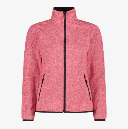CMP Damen Kombijacke Fleecejacke Regenjacke rot rosa