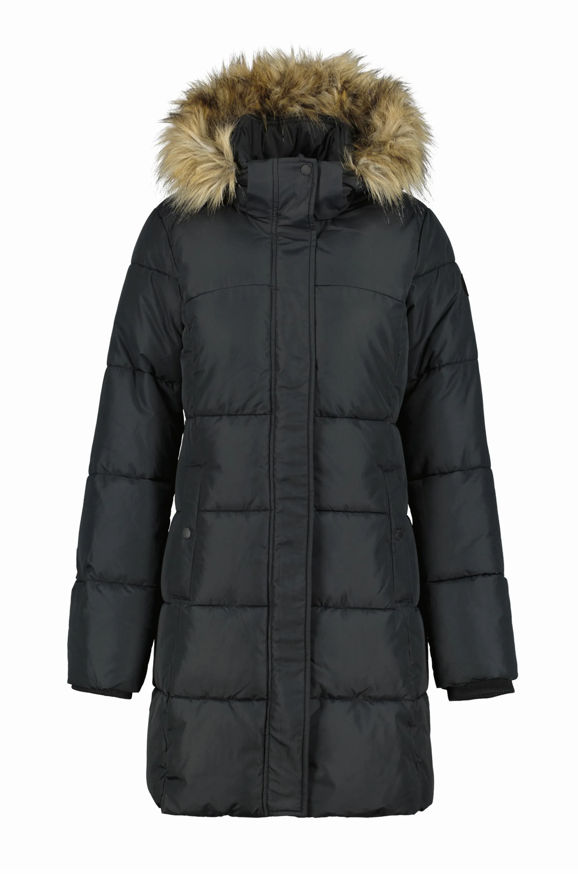 Icepeak Adaire Damen Mantel Winterjacke Outdoormantel schwarz