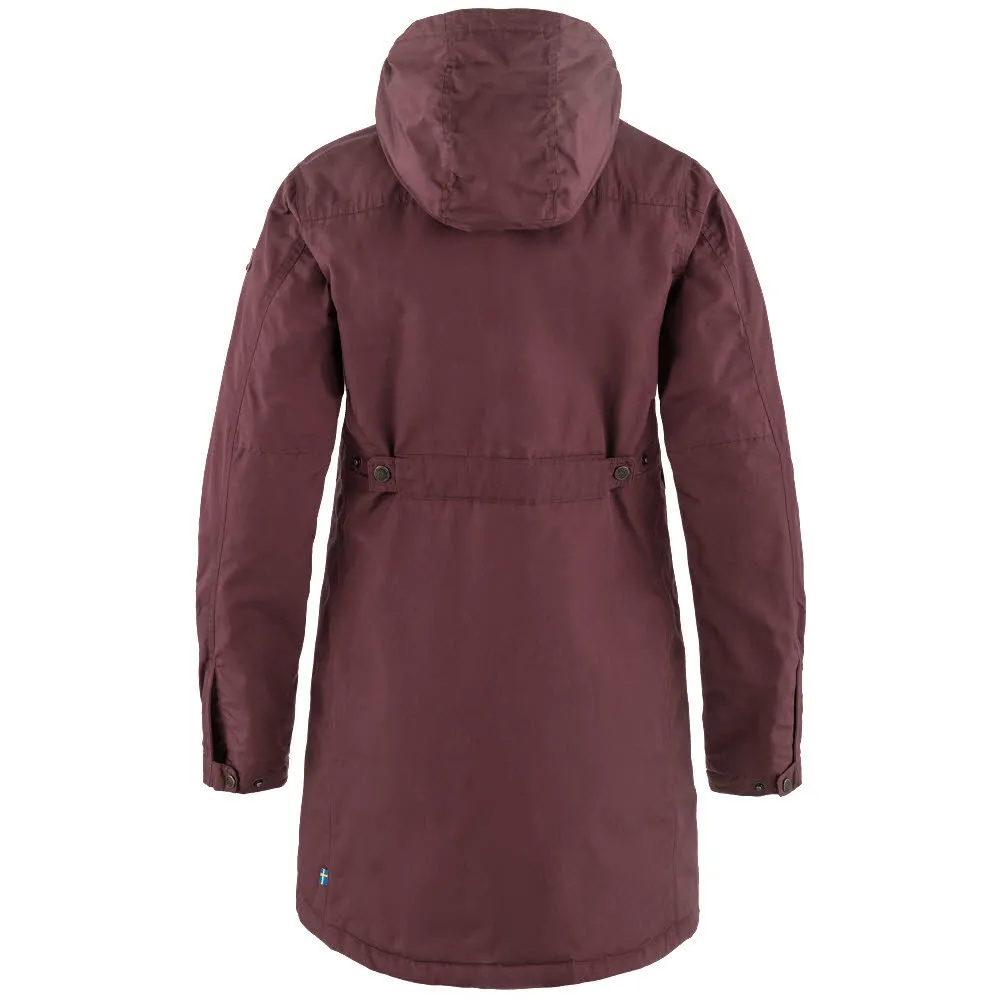 Fjällräven Kiruna Padded Parka W Freizeitmantel Damen dunkelrot