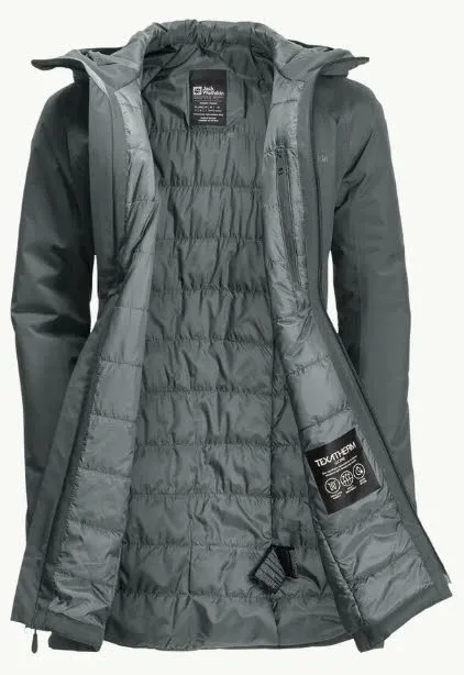 Jack Wolfskin Heidelstein Ins Jkt W Winterjacke Damen dunkelgrün