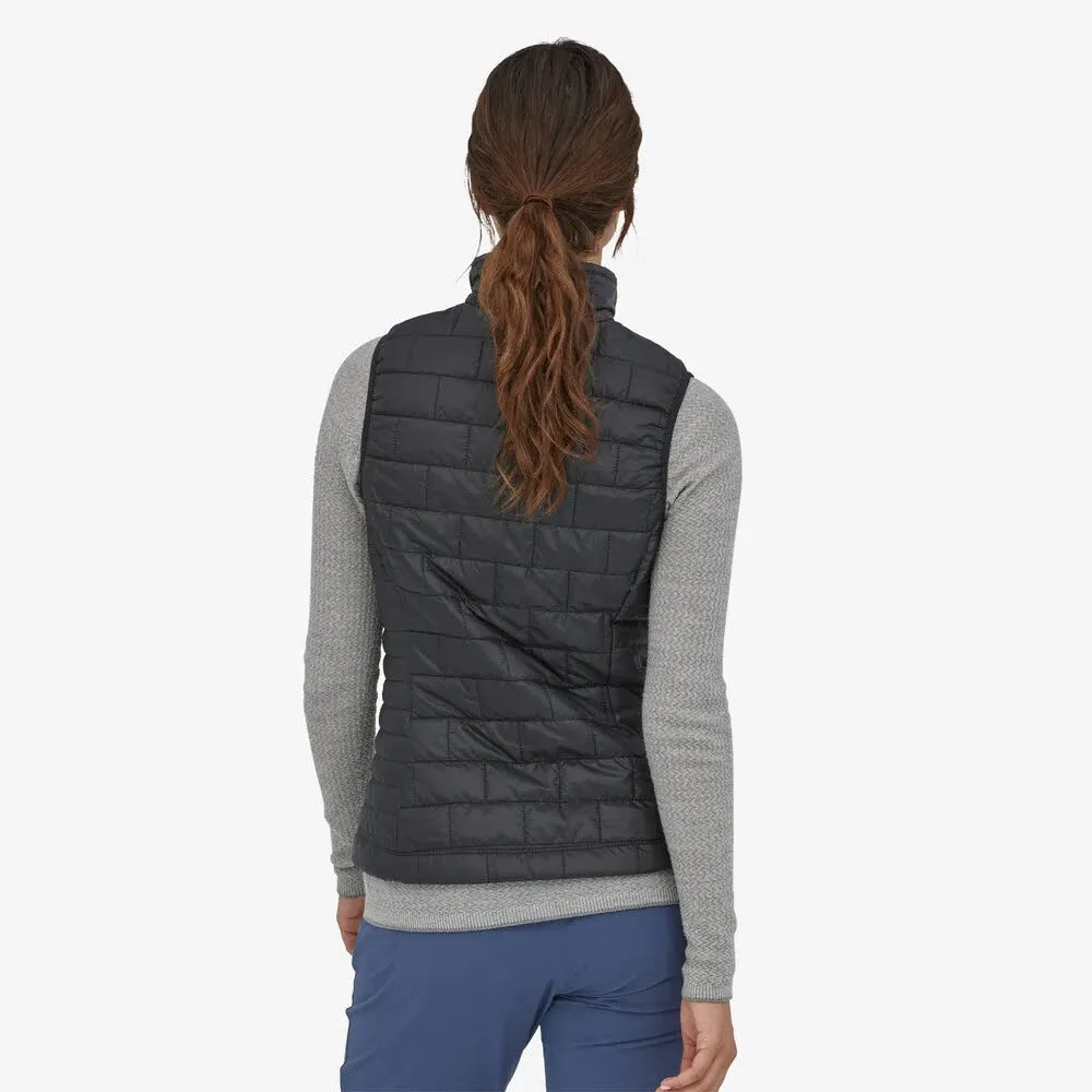 Patagonia Nano Puff Vest Damen ärmellose Weste schwarz