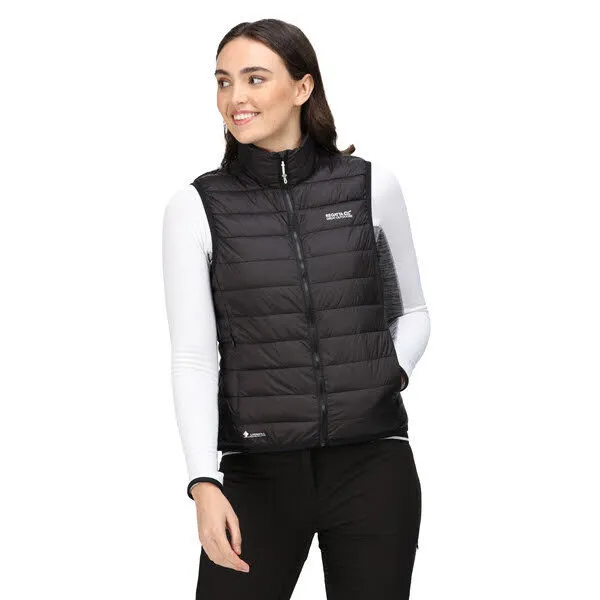 Regatta Hillpack Ärmellose Steppweste Outdoor Wandern Damen schwarz NEU