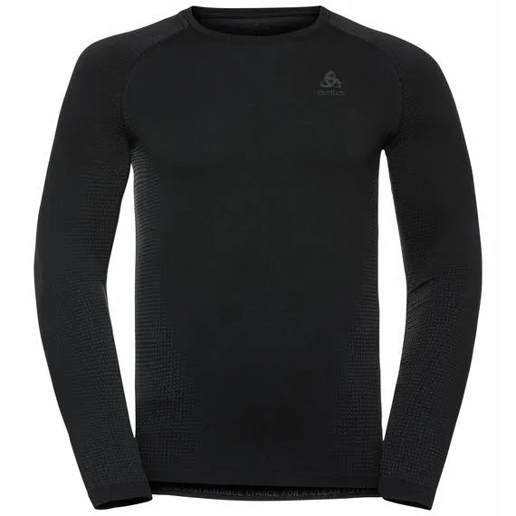 Odlo Performance warm eco Baselayer Herren Funktionsshirt Langarm schwarz NEU