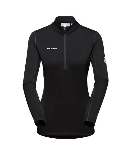 Mammut Aenergy ML Half Zip Pull Skirolli Skipullover Damen schwarz