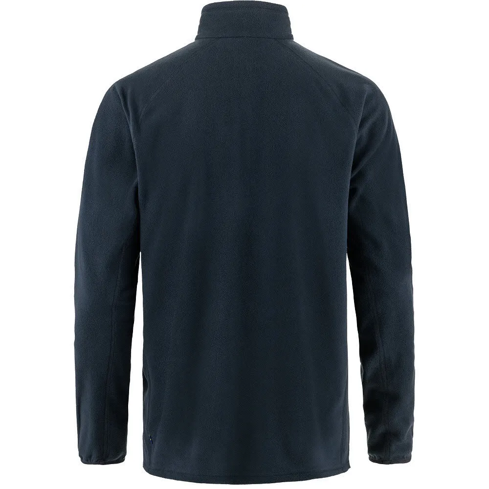 Fjällräven Övik Lite Fleece Half Zip M Herren Pullover Midlayer dark navy