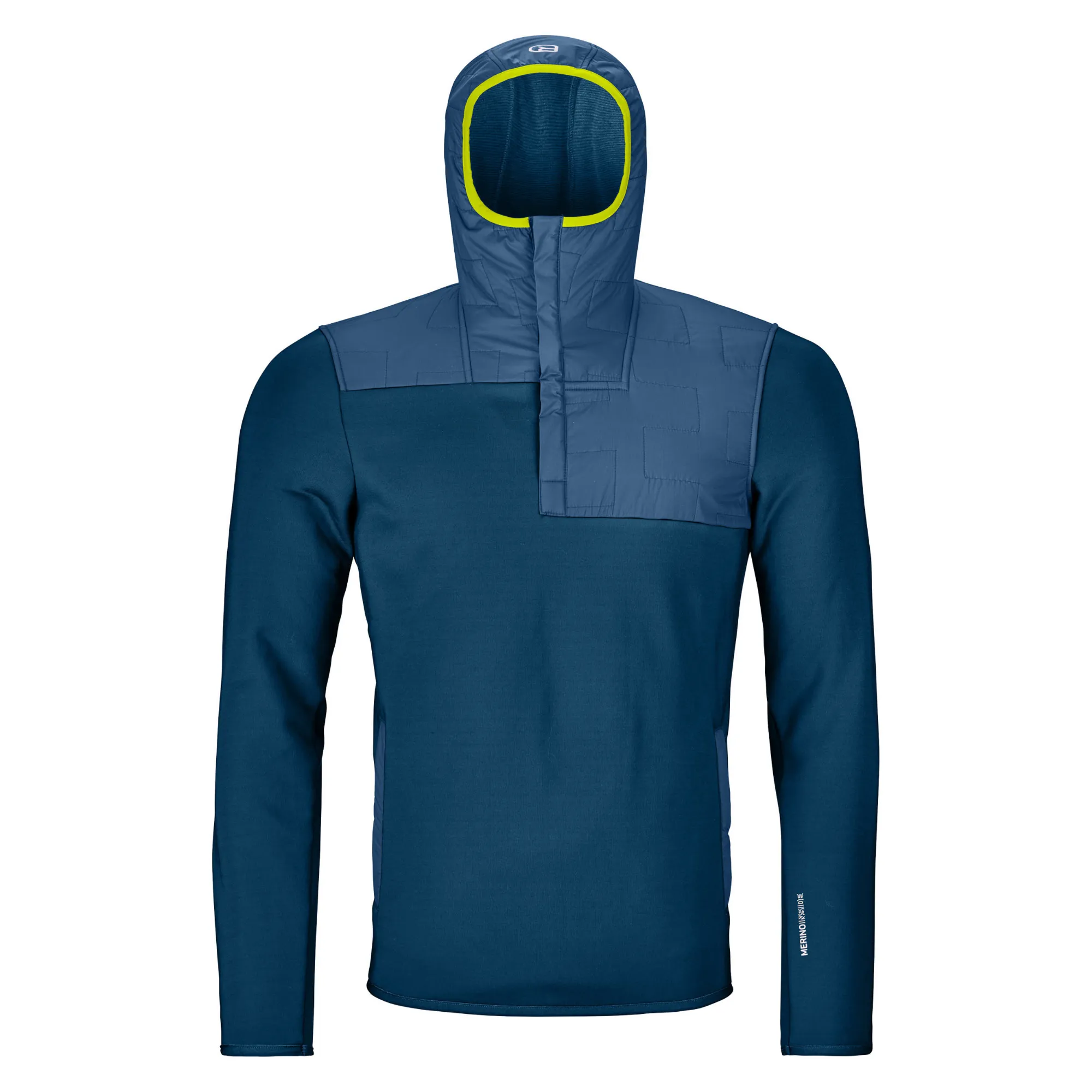 Ortovox Fleece Plus Anorak Herren Kapuzenjacke blau NEU