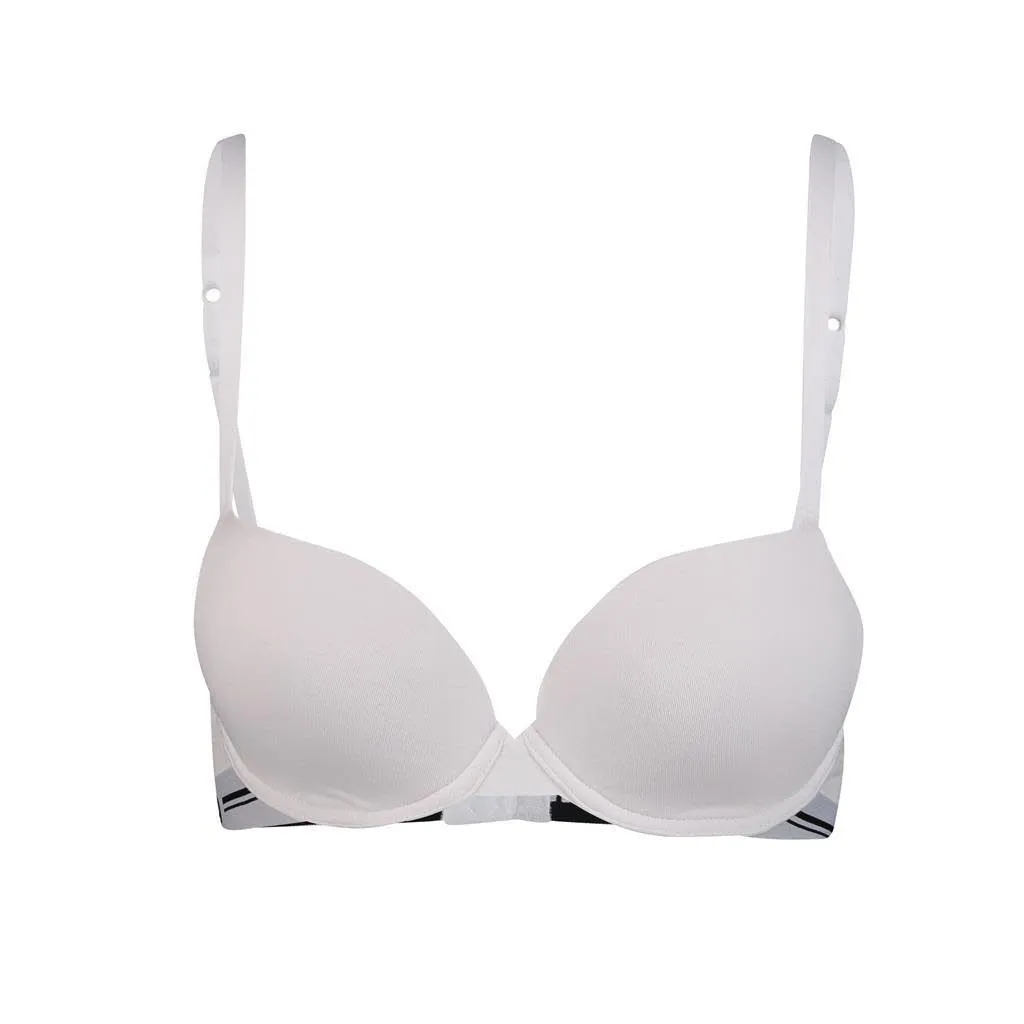 Puma Damen T-Shirt Bra 1er-Pack Sport-BH Stützbügelform white NEU