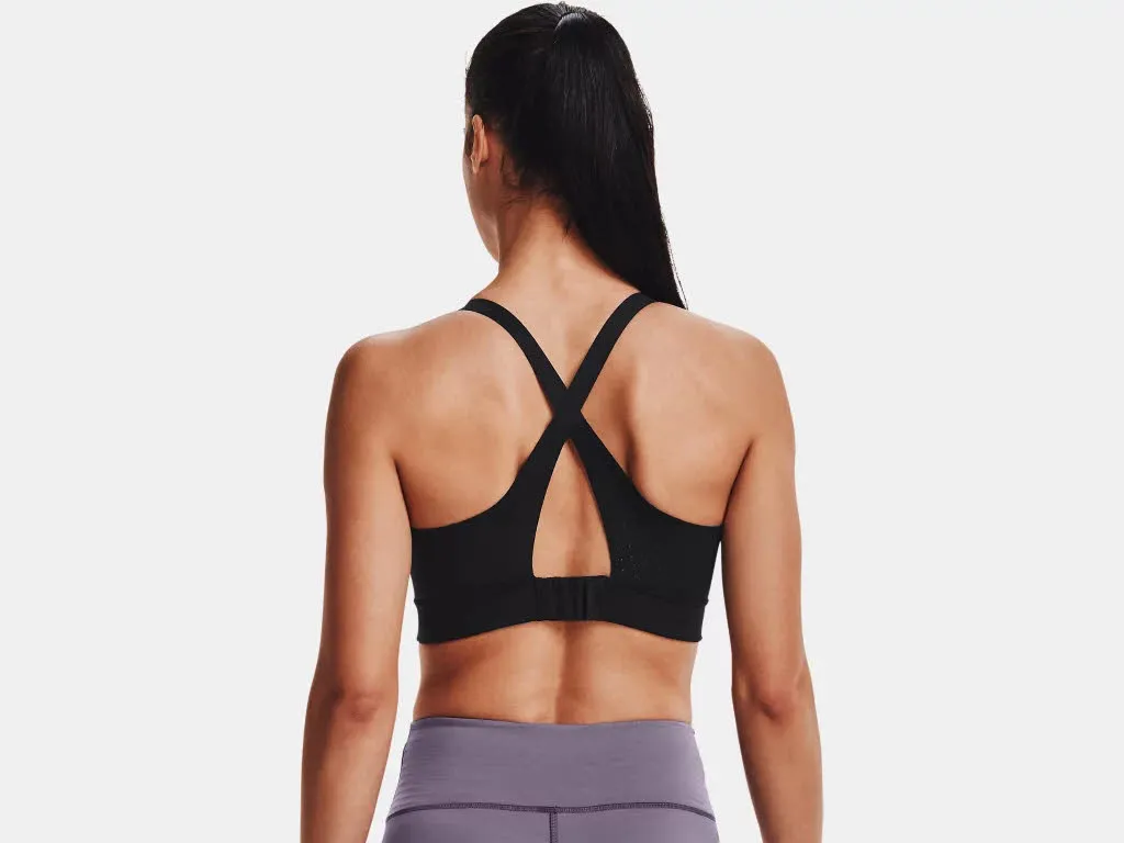 Under Armour UA RUSH Damen Sport-BH Komfort Sport Freizeit schwarz NEU