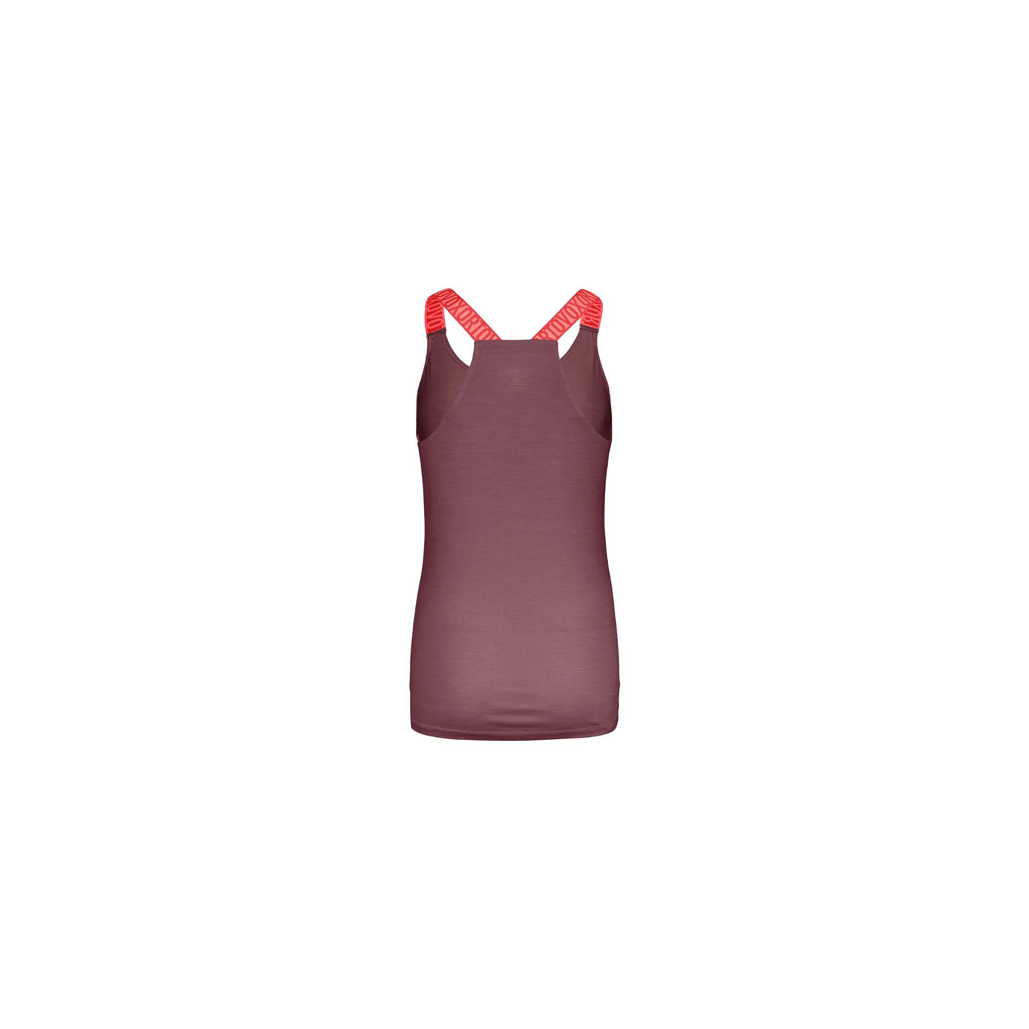Ortovox 150 Essential Top Damen Unterhemd kurz Tanktop Funktionsunterwäsche rot