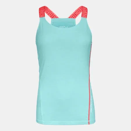 Ortovox essential Damen Unterhemd Top Kurz Blau
