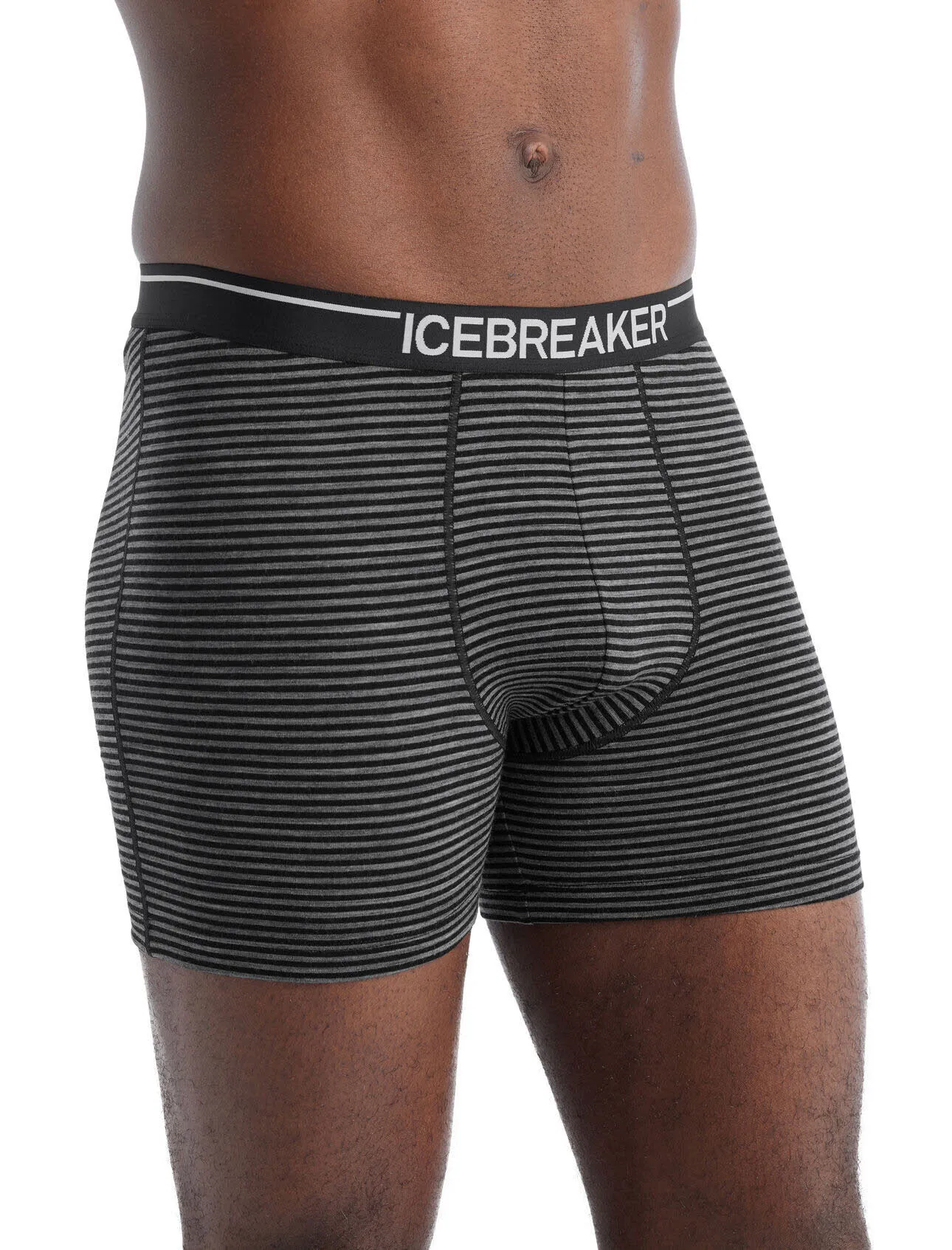 Icebreaker M Anatomica Boxers Herren Unterhose kurz Boxershorts grau NEU