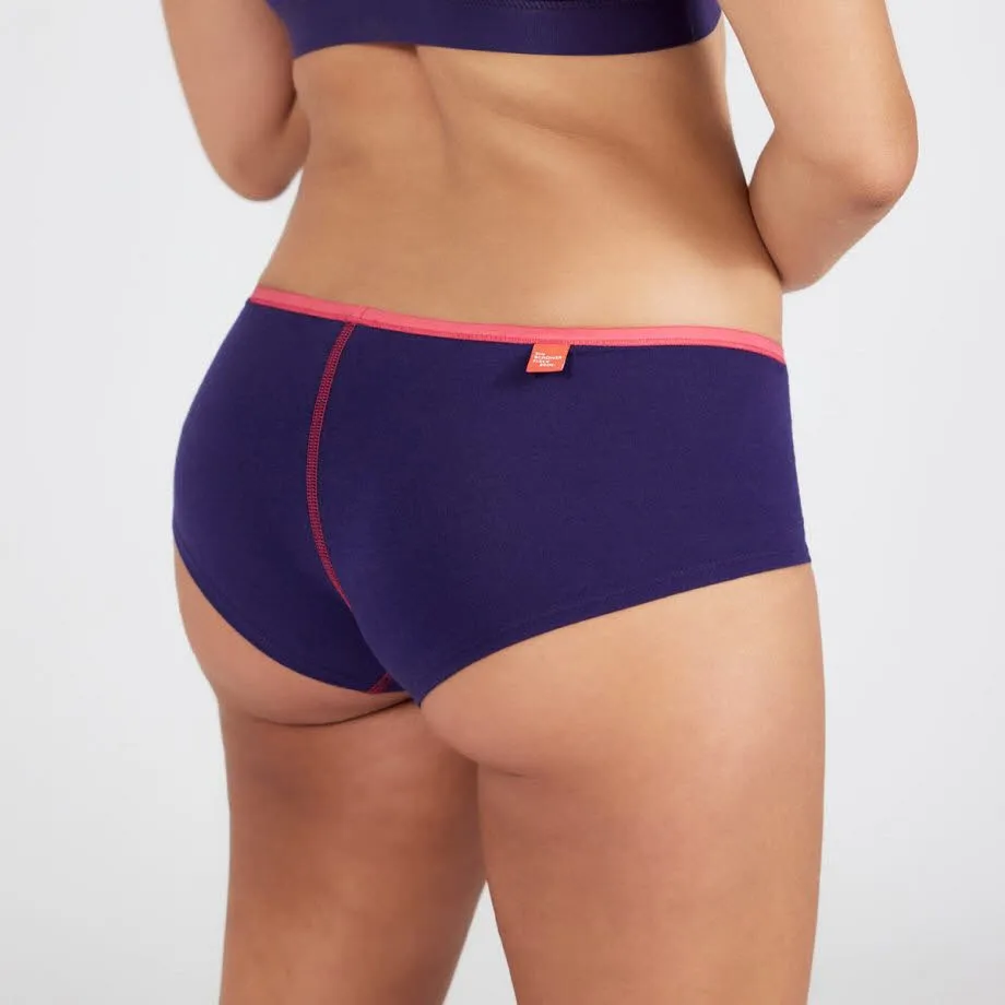 EIN SCHÖNER FLECK ERDE Panty LIEBESECK Unterhose Damen lila NEU