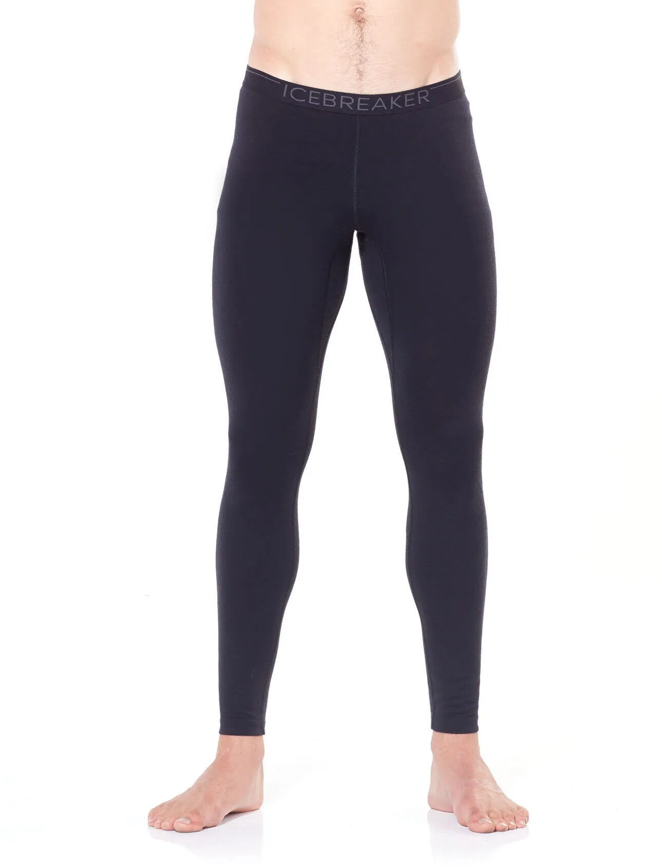 Icebreaker 200 Oasis Leggings Herren Funktionsunterhose Unterziehhose schwarz NEU