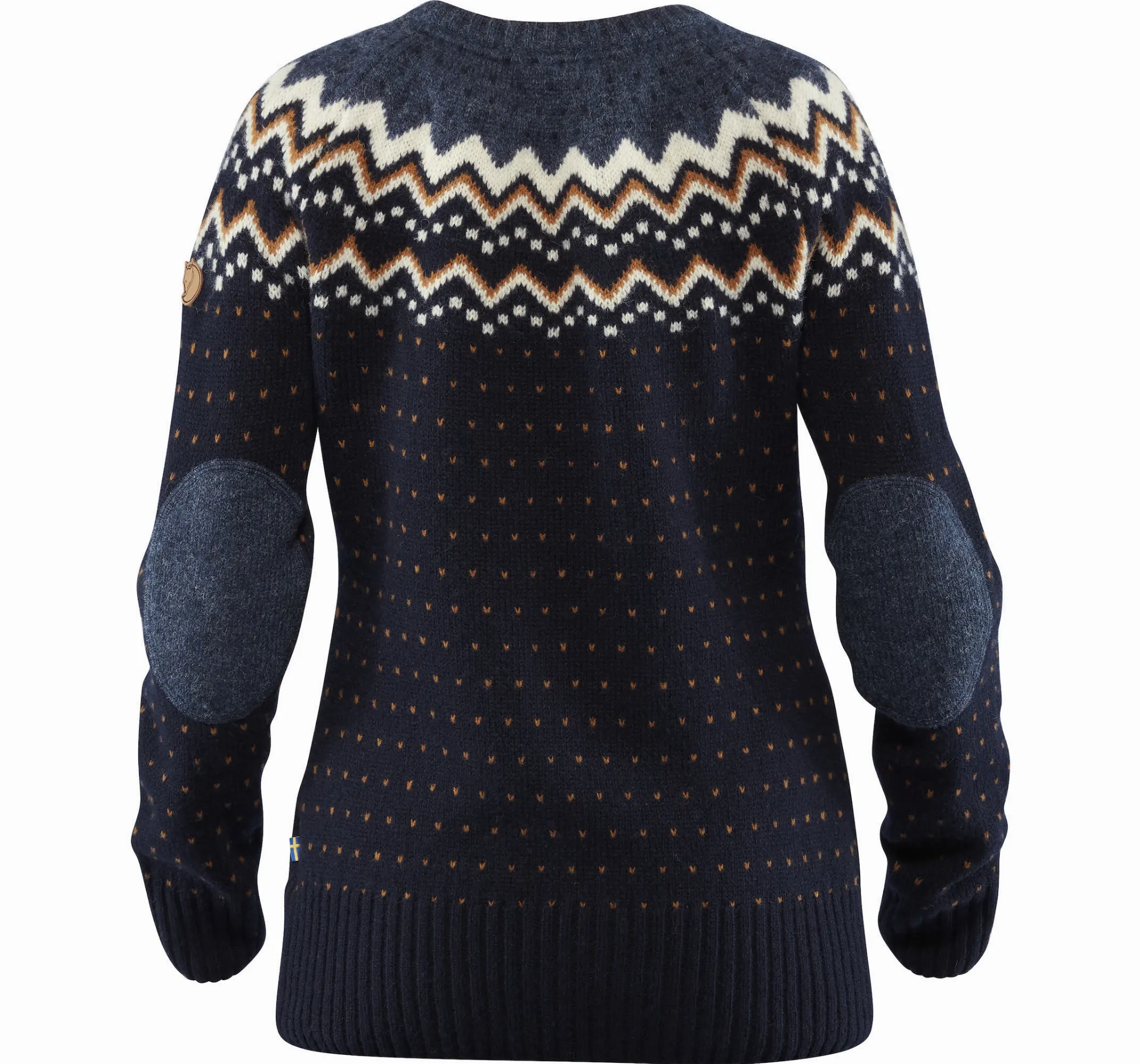 Fjällräven Övik Knit Sweater W Damen Strickpullover Midlayer dark navy NEU