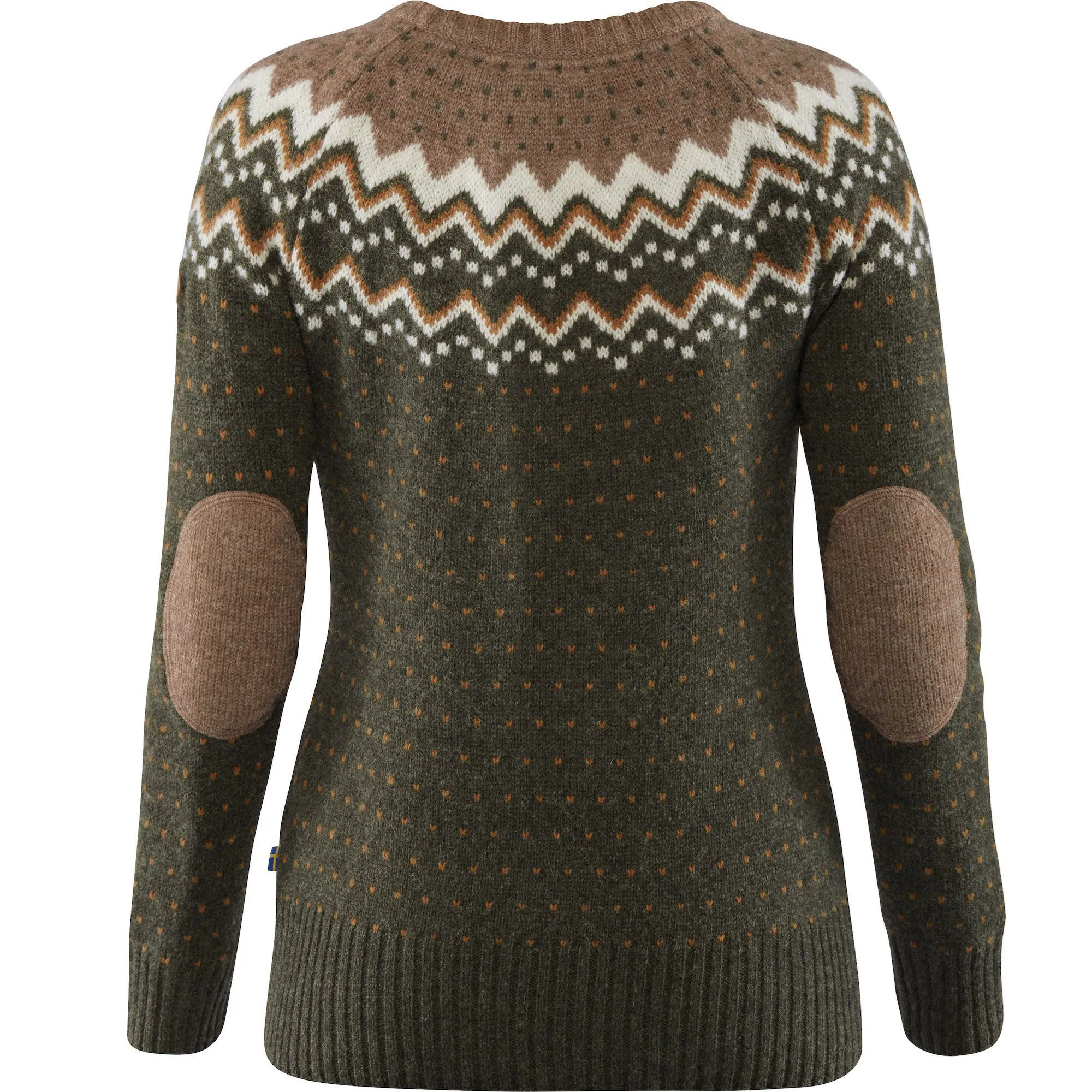 Fjällräven Övik Knit Sweater W Damen Strickpulli Pullover deep forest