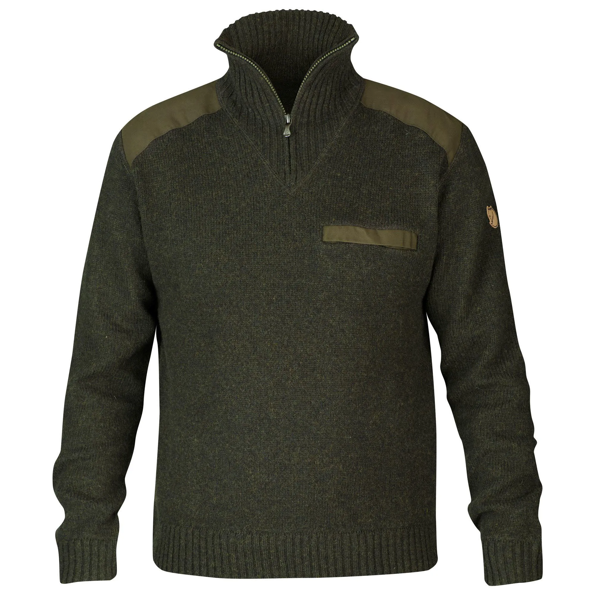 Fjällräven Koster Sweater M Herren Pullover Midlayer dark olive NEU