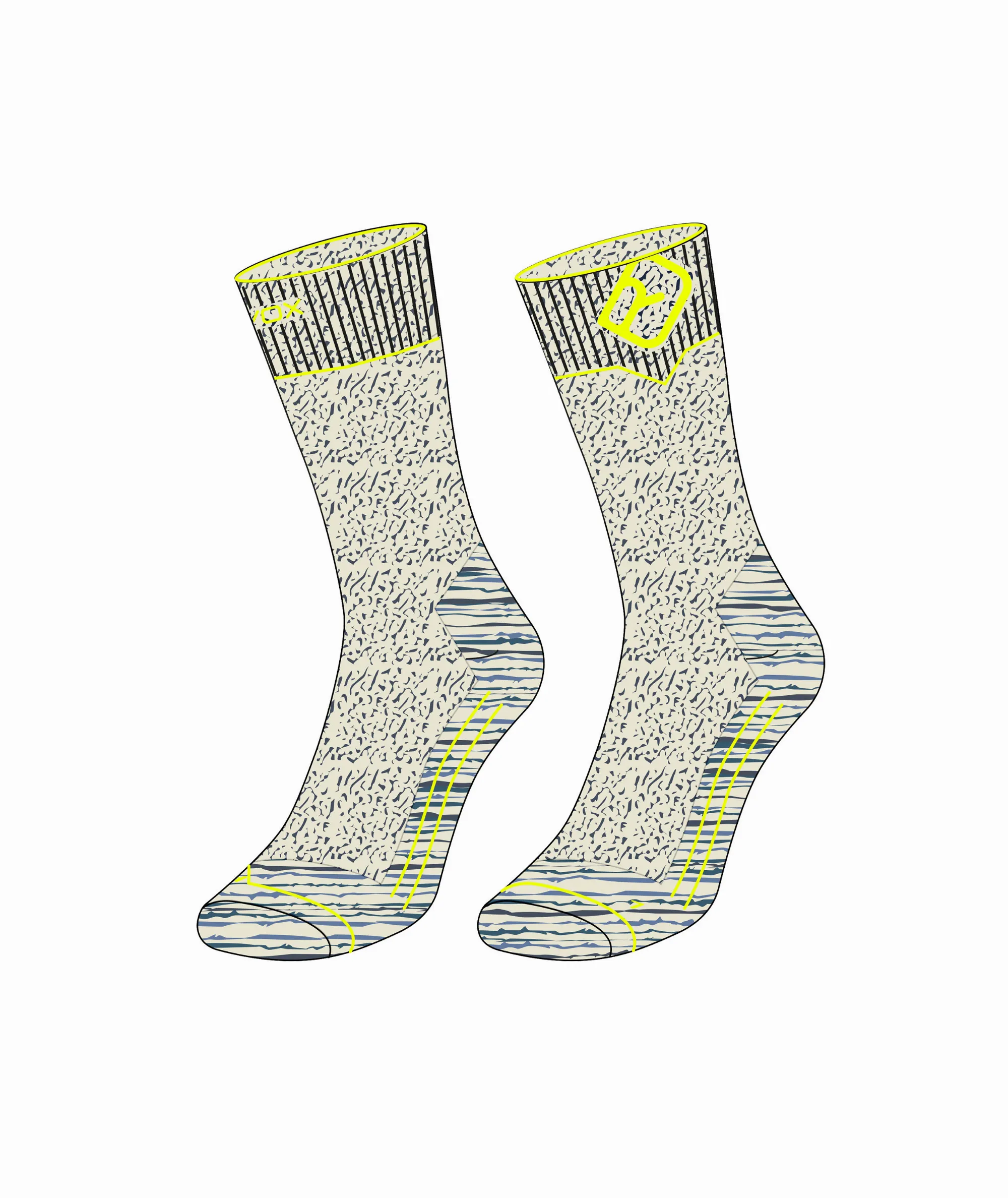 Ortovox Hike Classic Mid Socks Herren Wandersocken grau