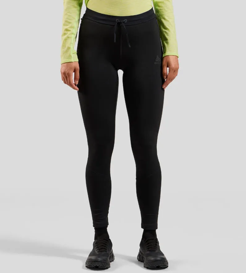 Odlo X-Alp Winter Lauftights Laufleggings Damen schwarz