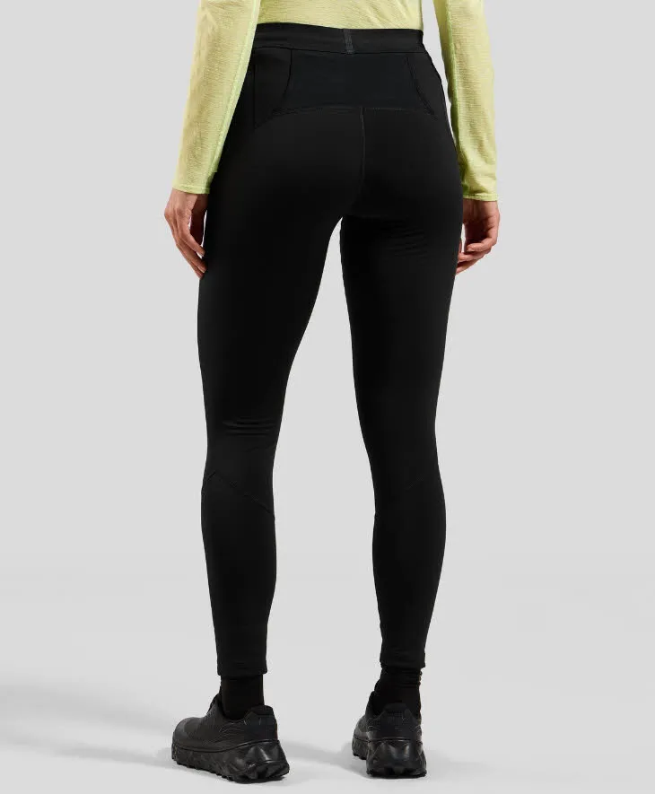 Odlo X-Alp Winter Lauftights Laufleggings Damen schwarz