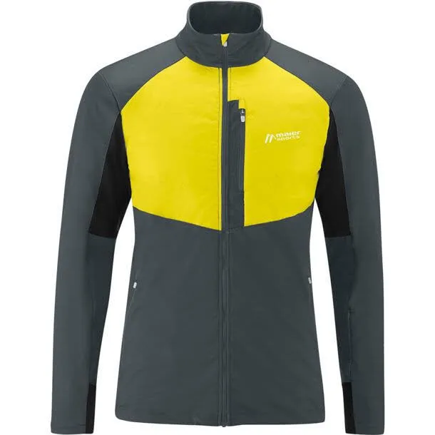 Maier Sports Telfs 2.0 Hybridjacke Herren Langlaufjacke grau NEU