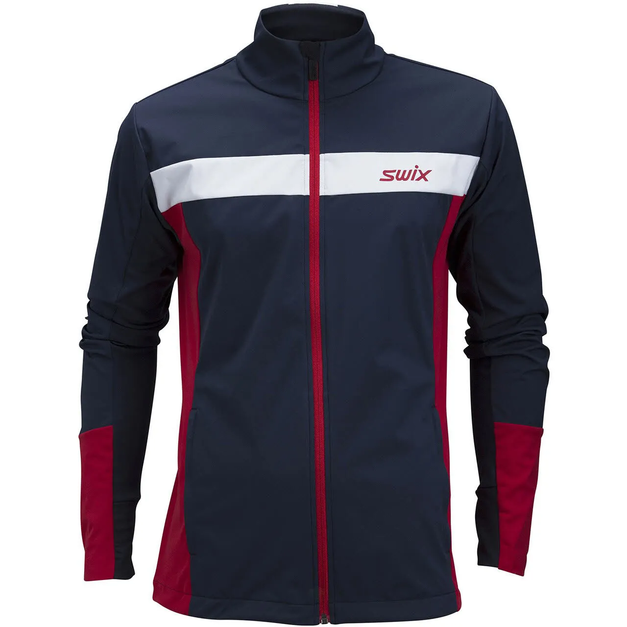 Swix Dynamic Jacke Herren Langlaufjacke Outdoor Freizeit blau NEU