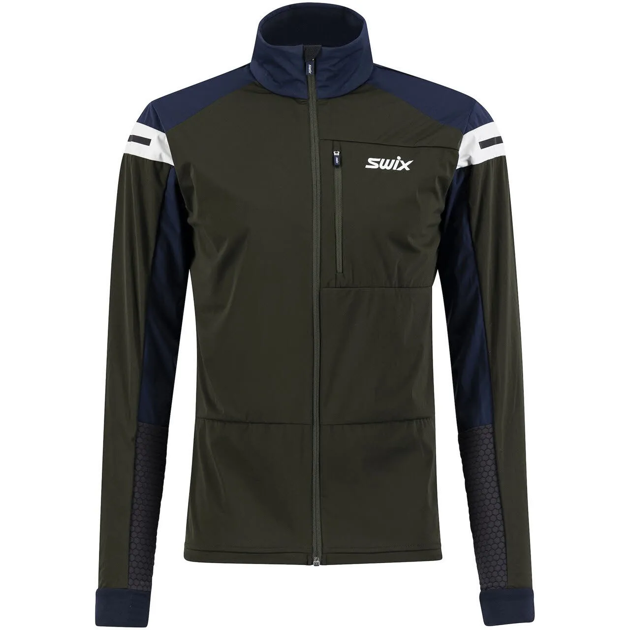 Swix Dynamic jacket Herren Funktionsjacke Langlaufjacke grün