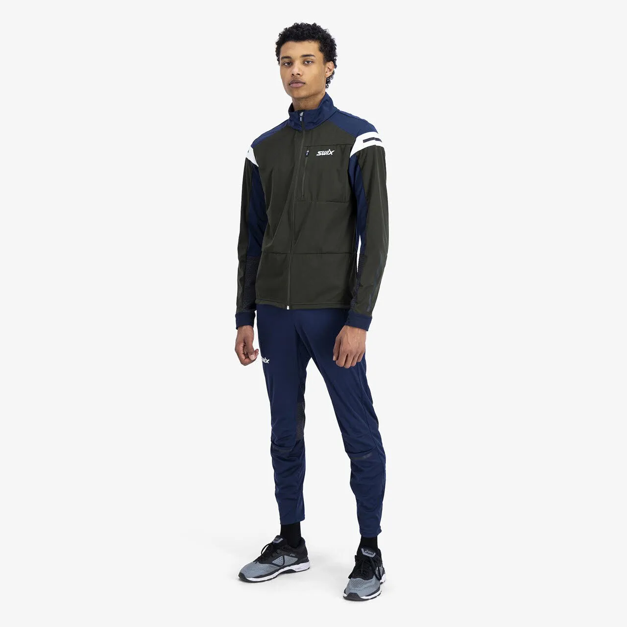 Swix Dynamic jacket Herren Funktionsjacke Langlaufjacke grün