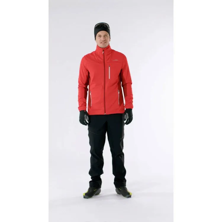 Löffler Jacket Hyper CF WS Light Herren Langlaufjacke Winterjacke rot