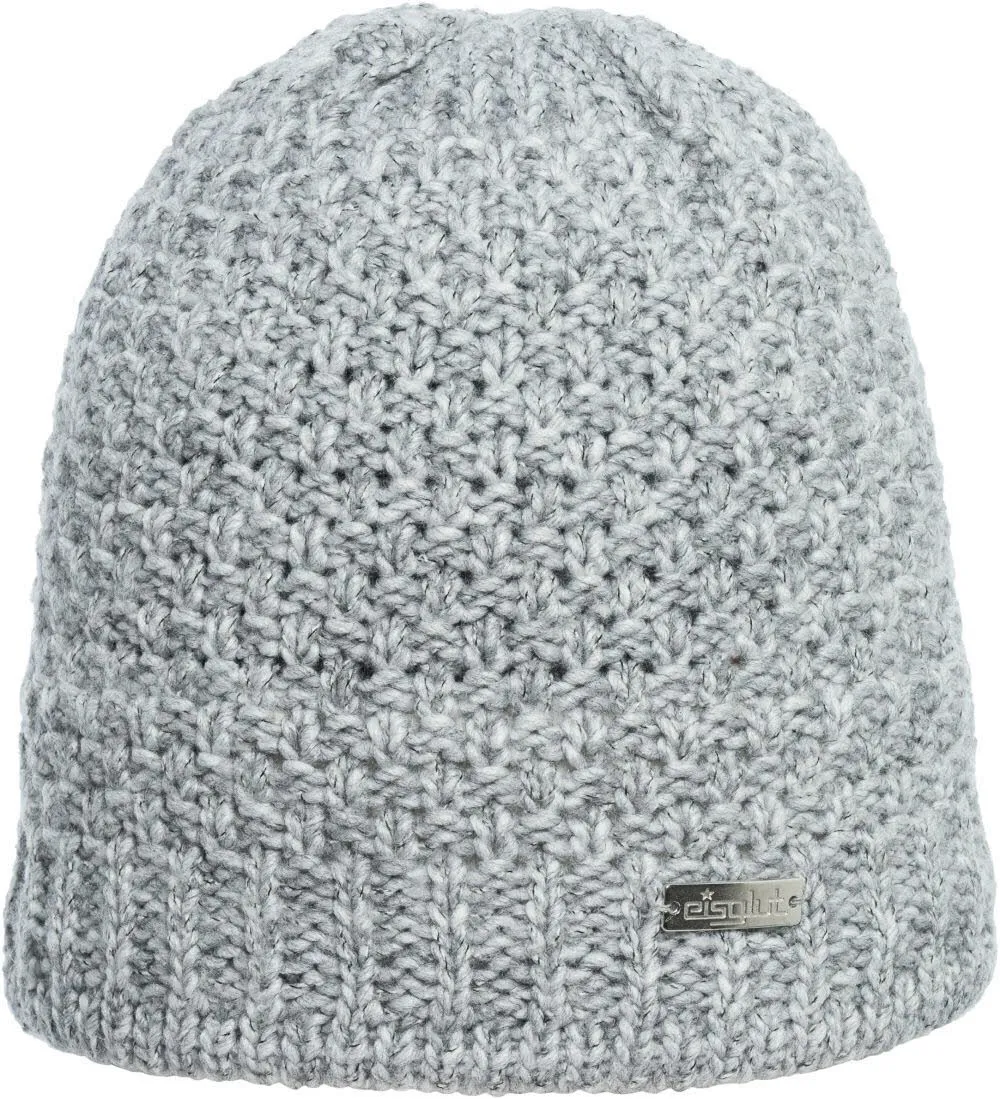 Eisglut Mareike Damen Wintermütze Strickmütze Outdoor Freizeit grau NEU
