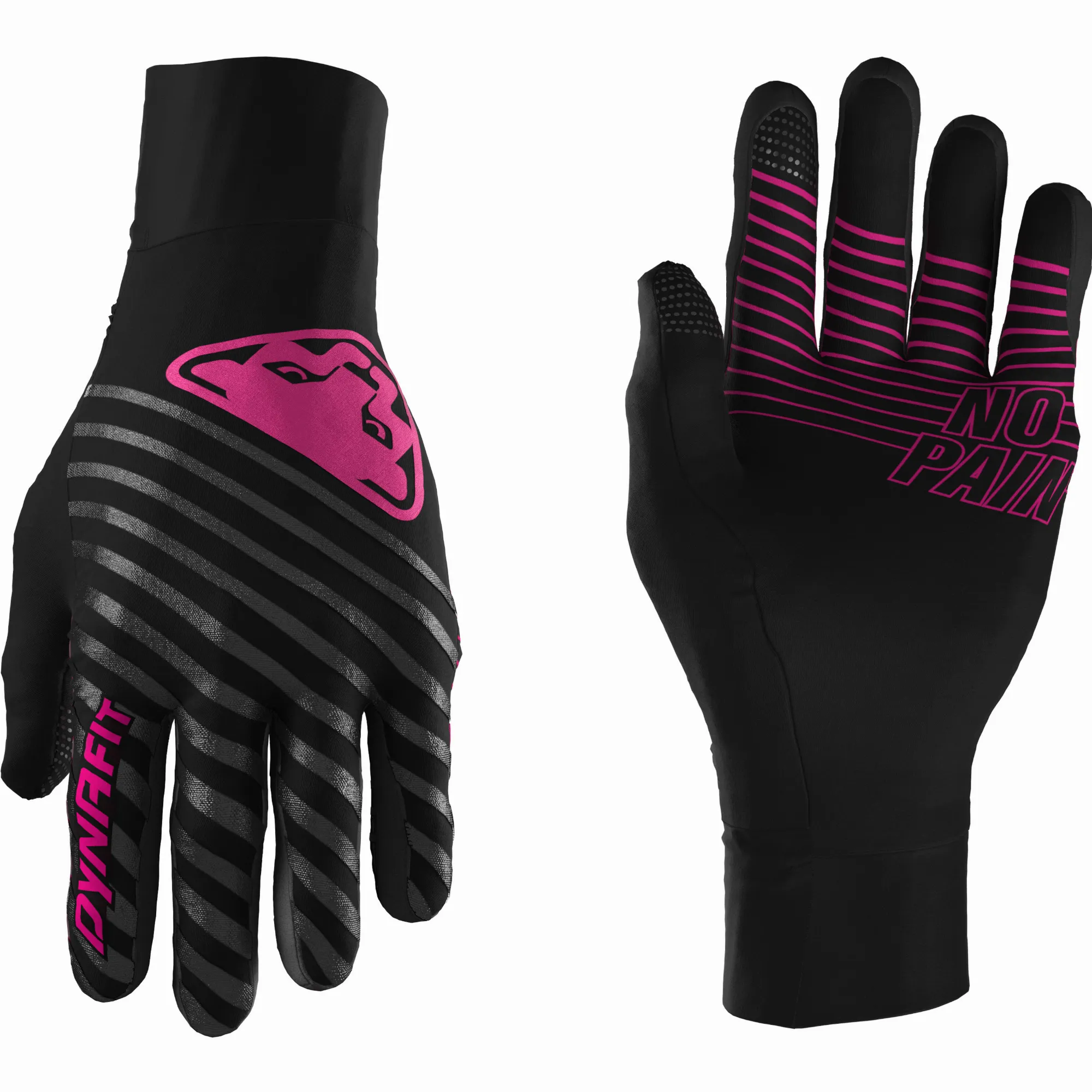 Dynafit Alpine Reflecive Damen Handschuhe Rosa Schwarz