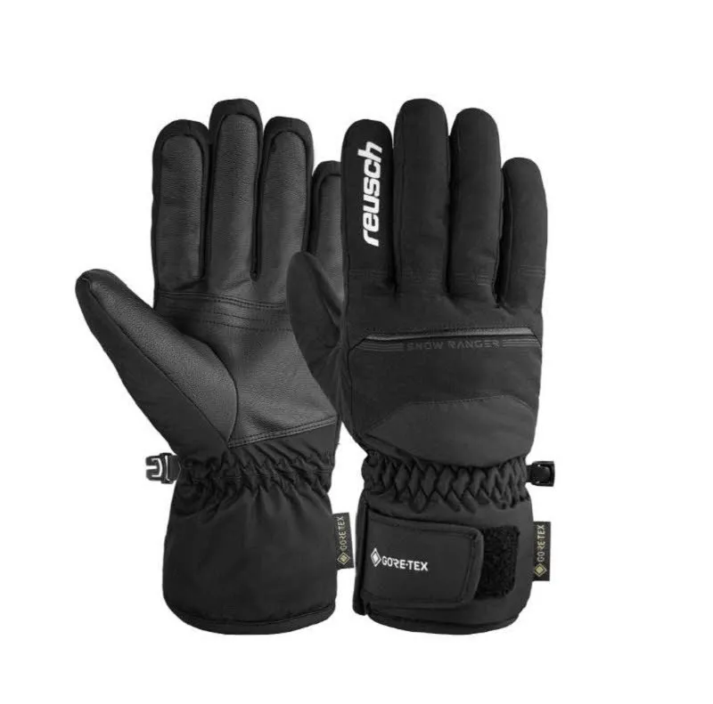 REUSCH SNOW RANGER GORE-TEX Erwachsenen Skihandschuhe Fingerlinge schwarz