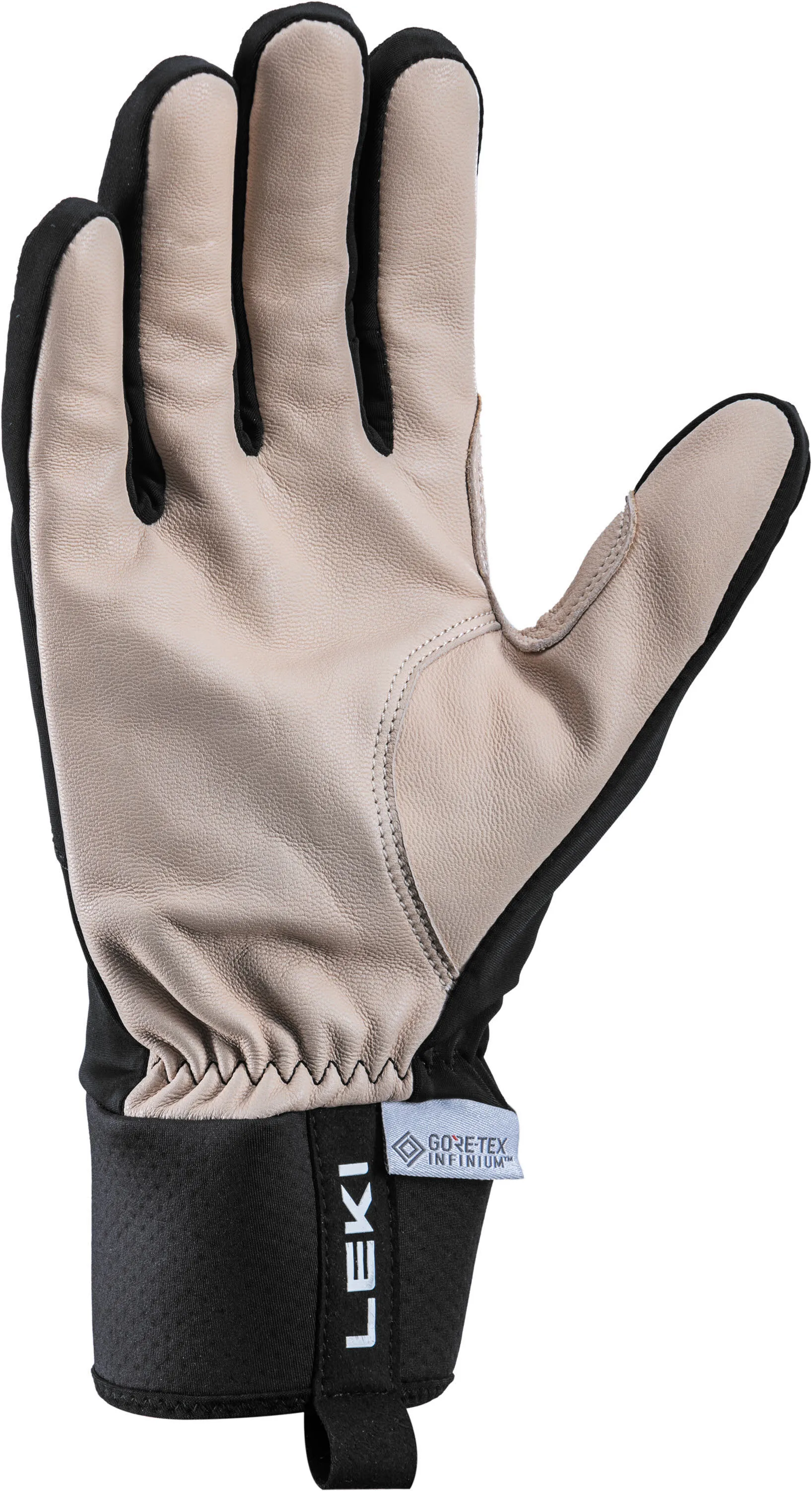 LEKI PCR Premium Handschuh Langlauf Winter Wandern Herren schwarz