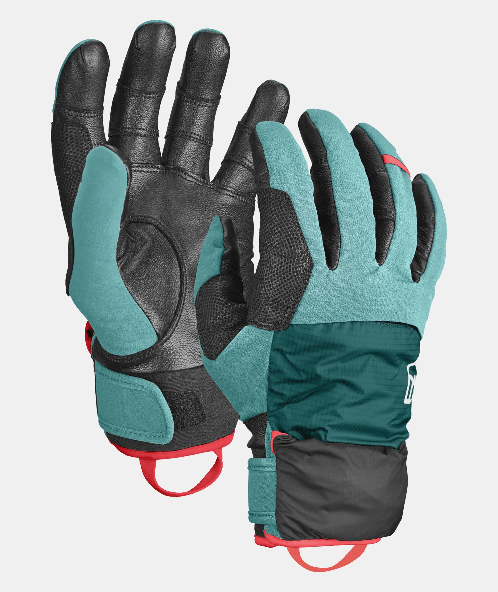 Ortovox TOUR PRO COVER GLOVE W Langlaufhandschuhe Damen blaugrün