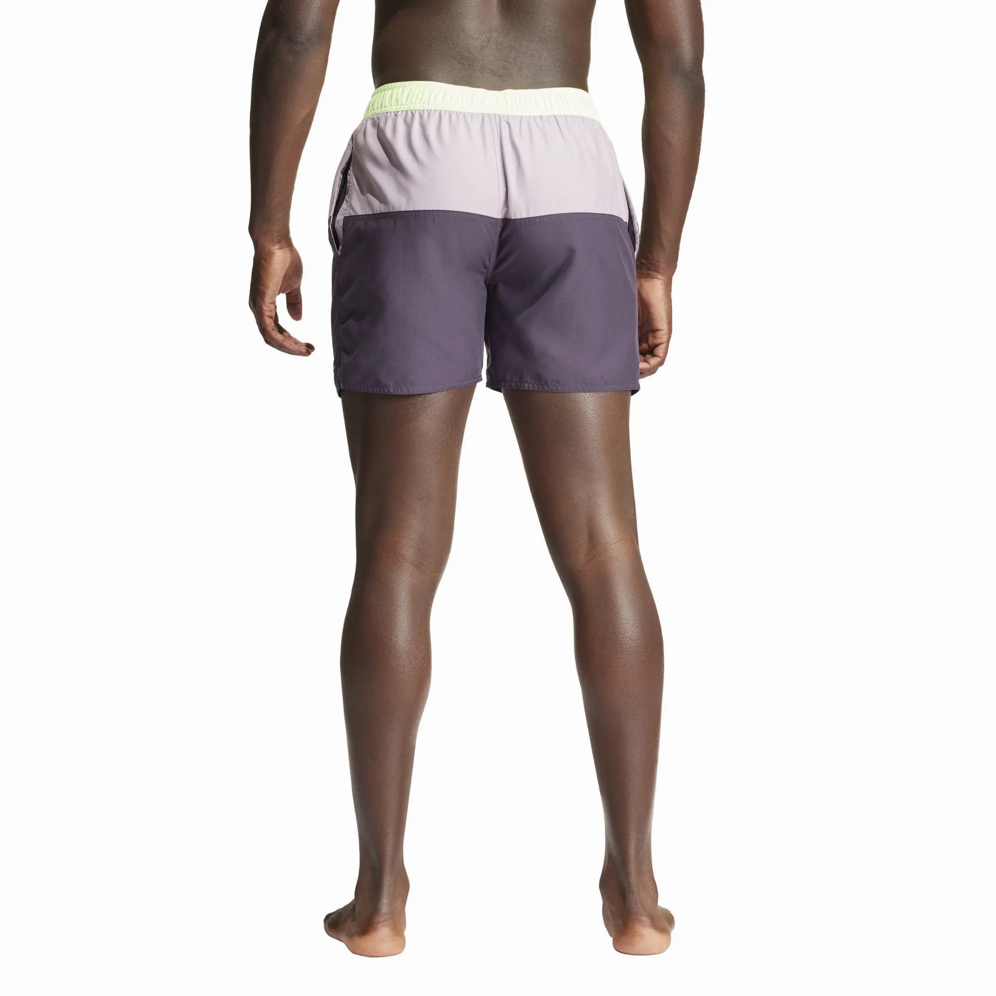 adidas Colorblock CLX Badeshorts Badehose Herren lila