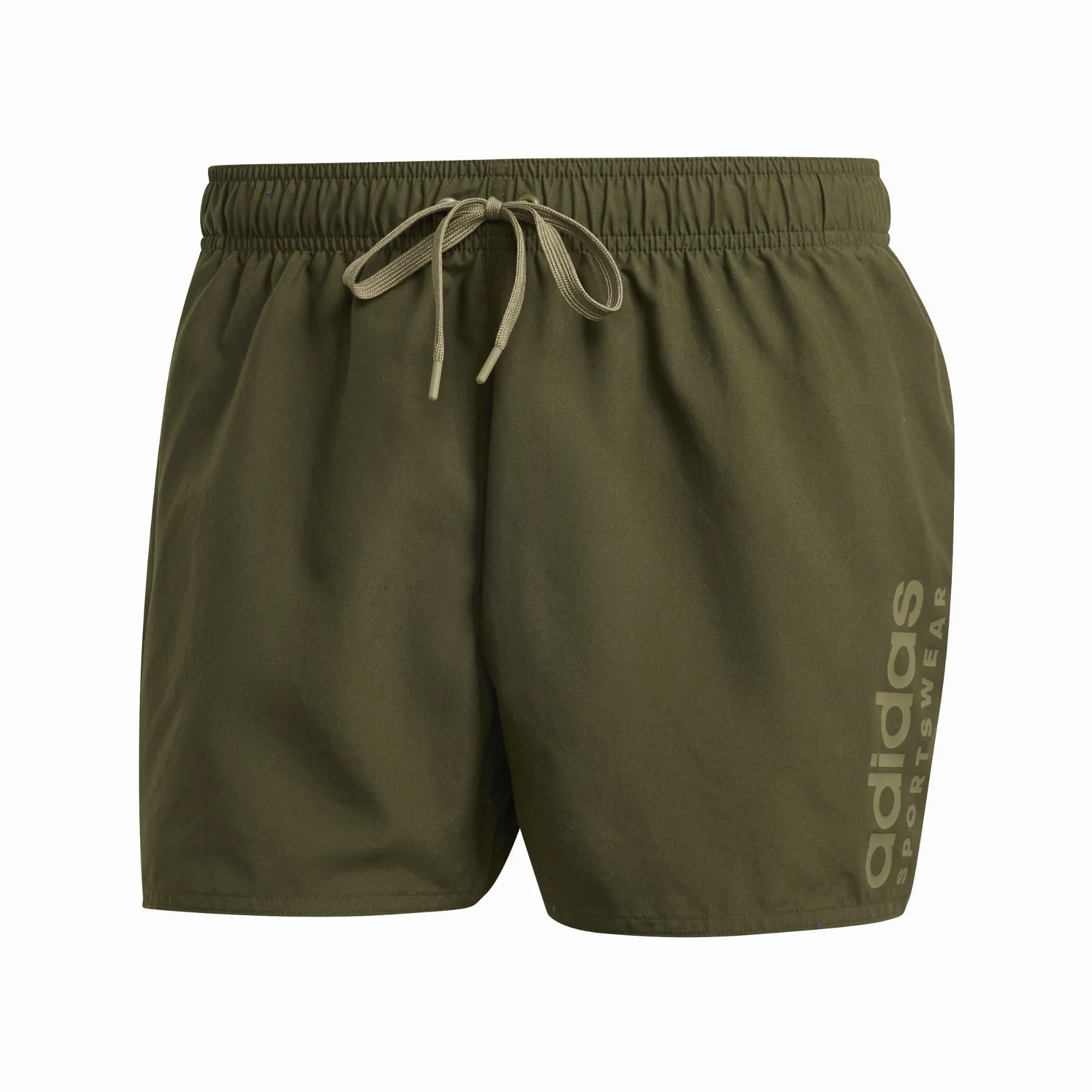 adidas Essentials Logo CLX Badeshorts Herren dunkelgrün