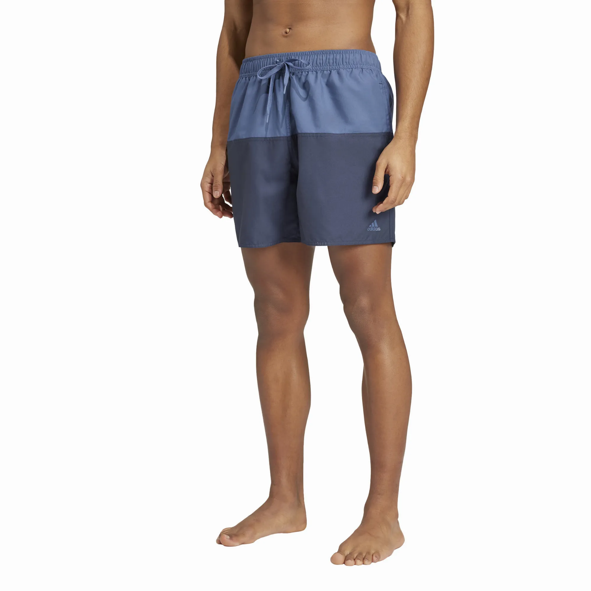 adidas Colorblock CLX Badeshorts Badehose Herren dunkelblau