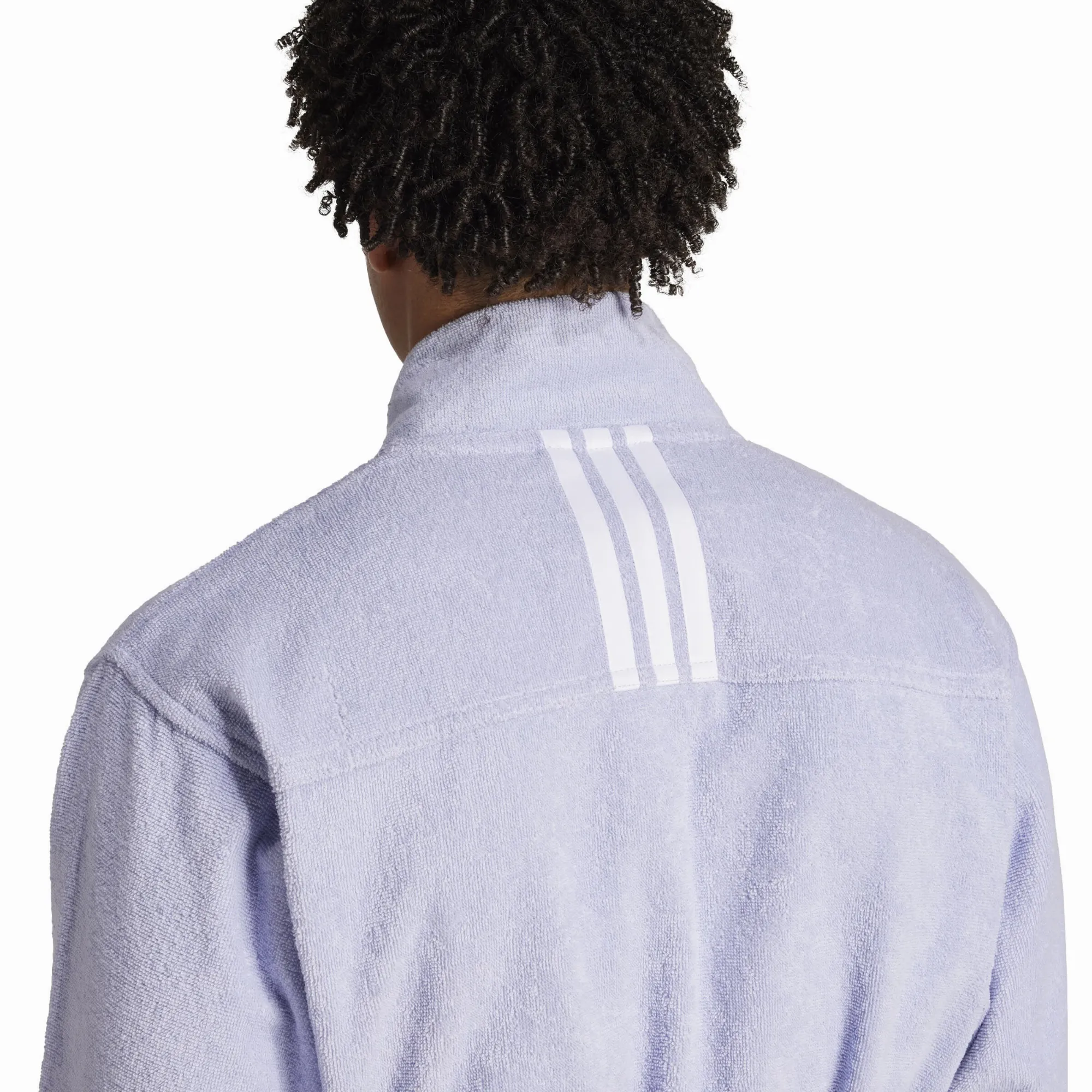 adidas Bademantel Unisex Damen lila