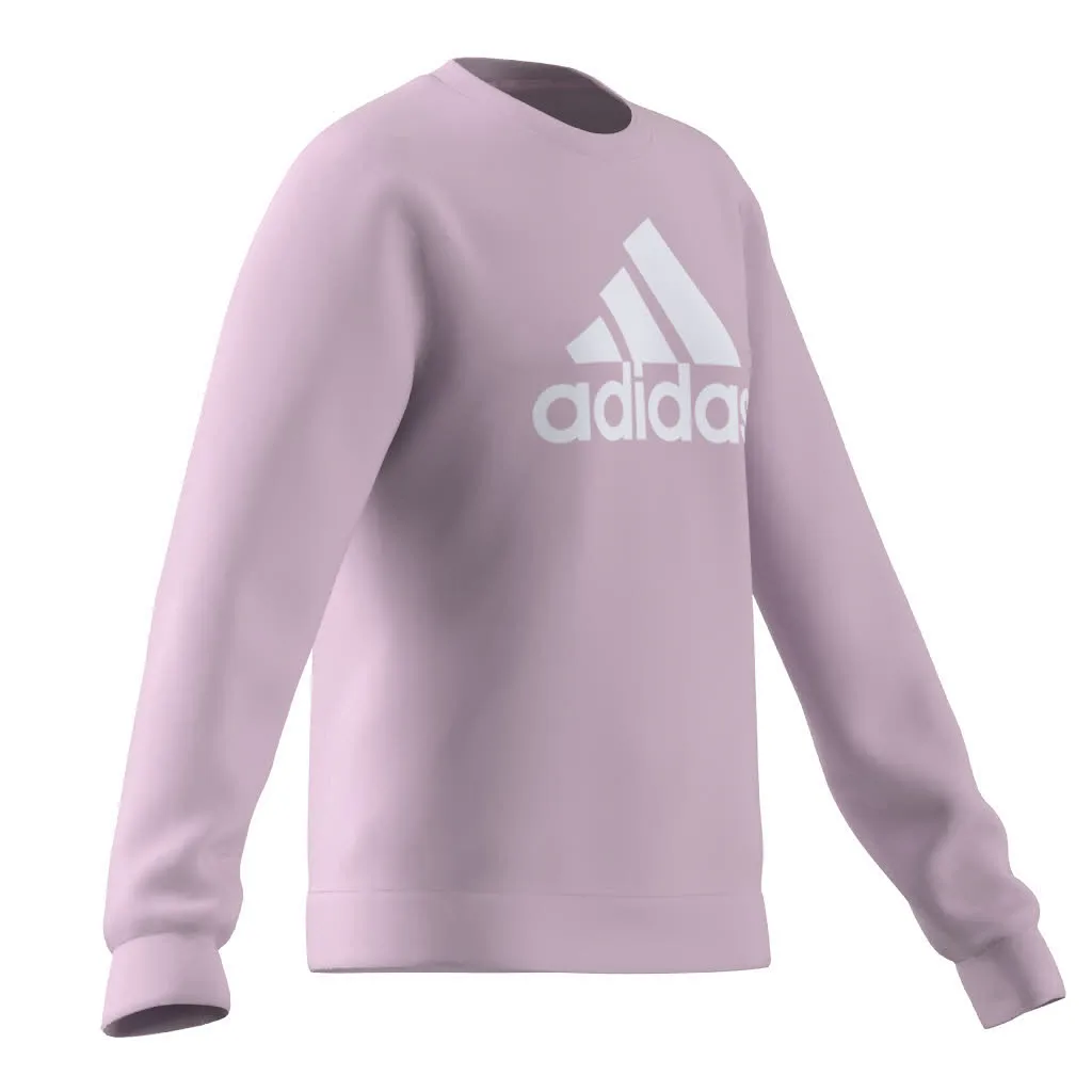 adidas Essentials Big Logo Cotton Sweatshirt Kinder Mädchen rosa