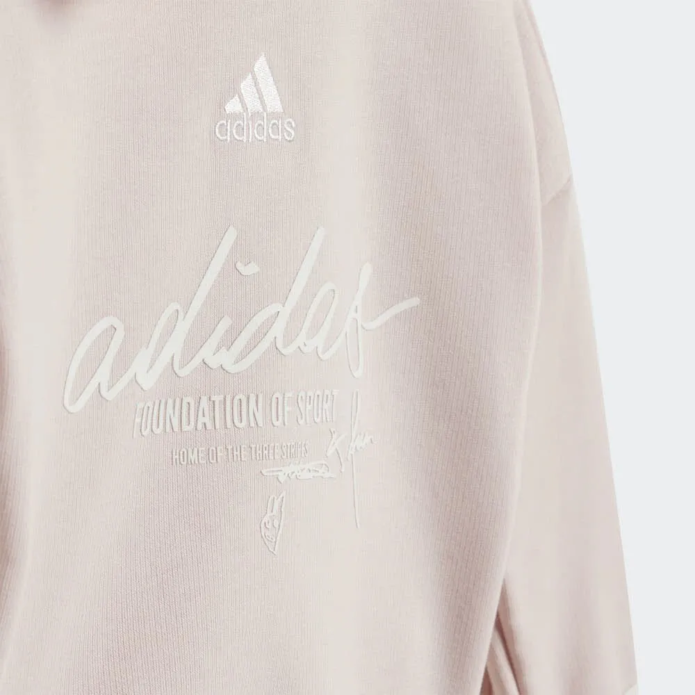 adidas BRAND LOVE Mädchen Jogginganzug Trainingsanzug rosa