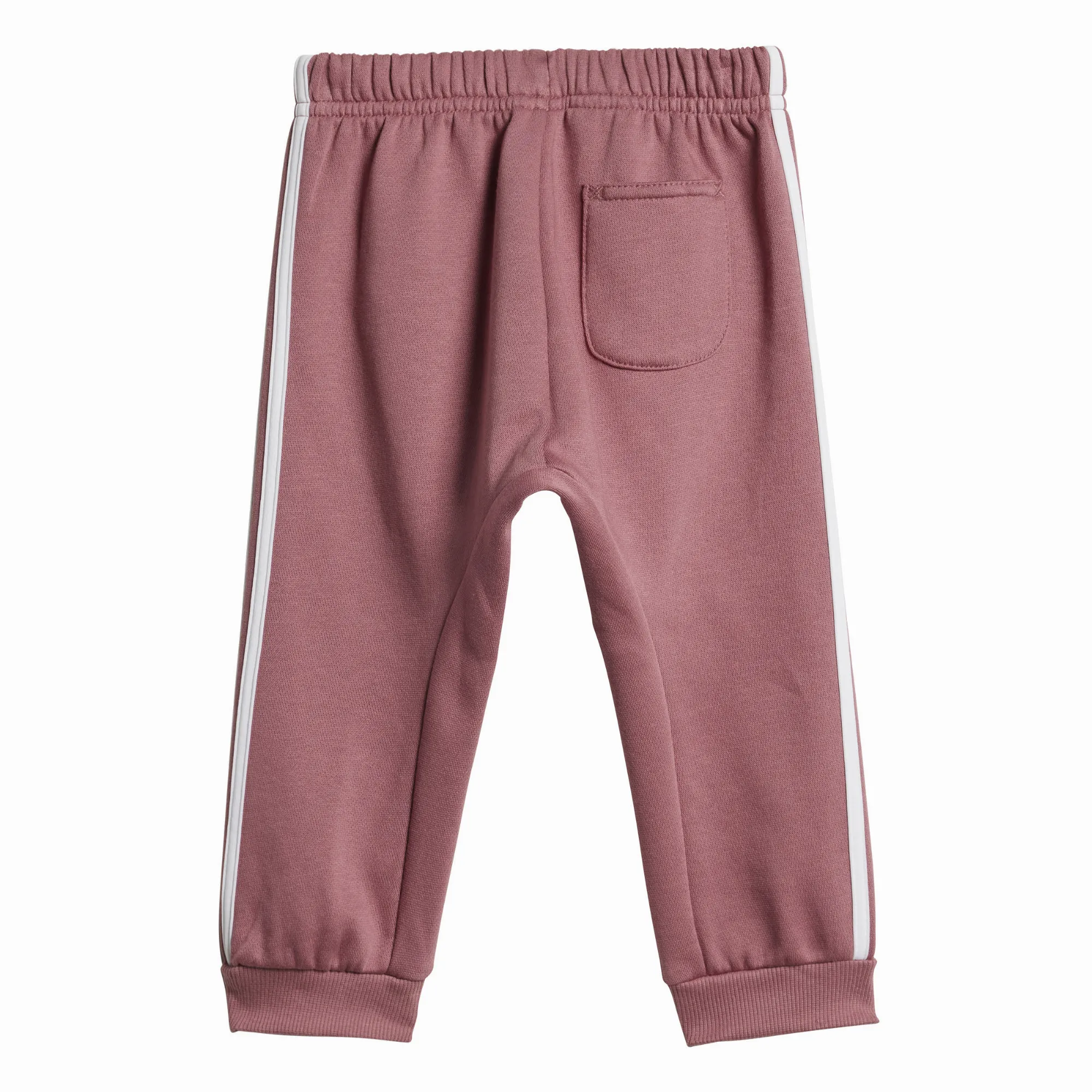 adidas Badge of Sport Jogginganzug Kinder Mädchen rosa rot