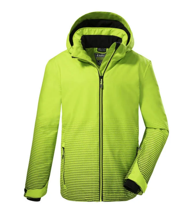 Killltec JU SKIJACKE KSW 162 Jungen Skijacke Winterjacke Funktionsjacke grün NEU