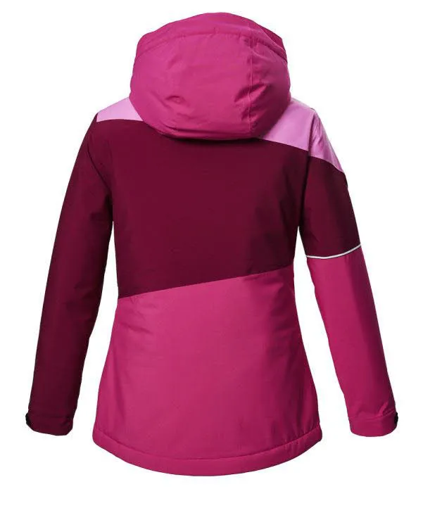 Killtec KSW 331 Mädchen Skijacke Kapuzenjacke Funktionsjacke rosa