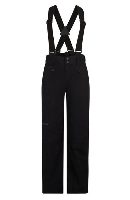 Ziener AXI JUN Skihose Schneehose Kinder Jungen schwarz